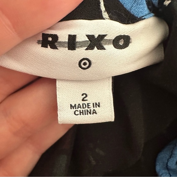 Rixo X Target Floral Maxi Dress Women 2 Puff Sleeve Boho Bright Fiesta Colorful - Picture 10 of 13